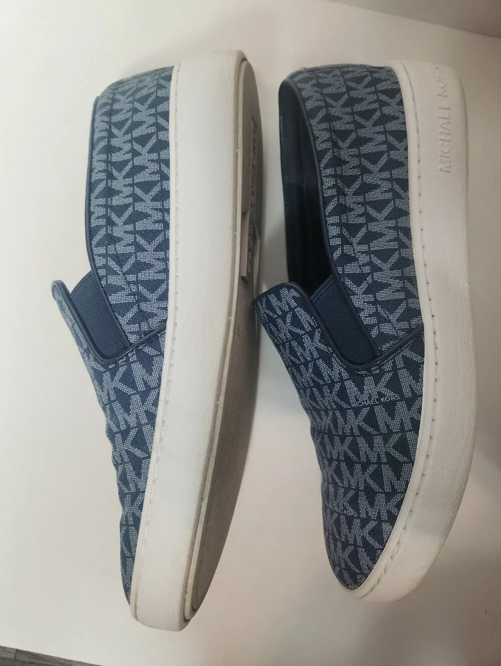 Michael Michael Kors Denim Keaton Slip On